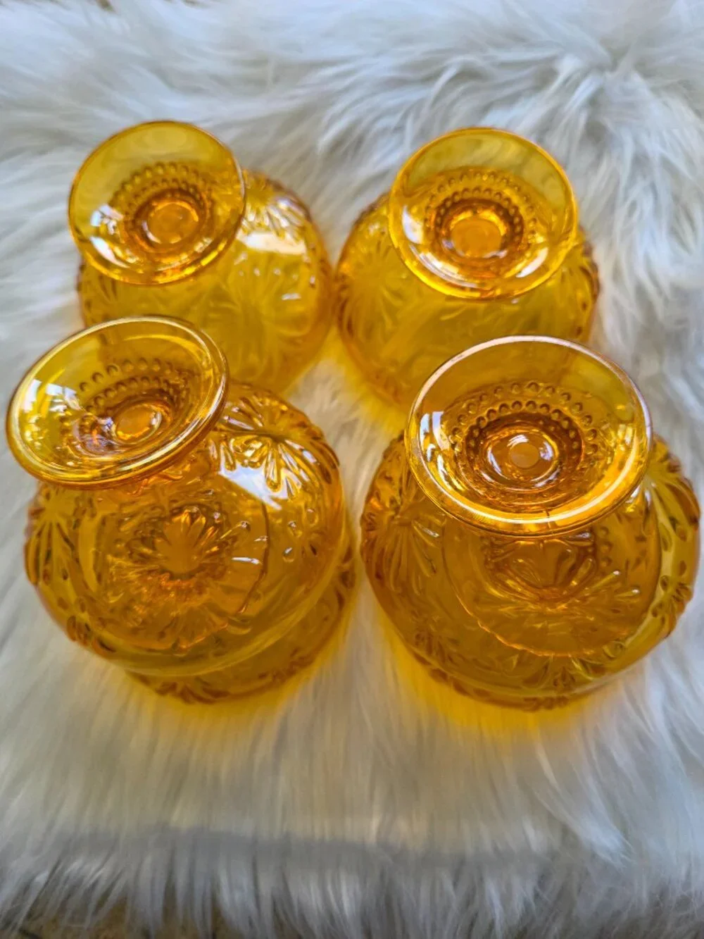 The Pioneer Woman Yellow Ice Cream Cup Set of 6